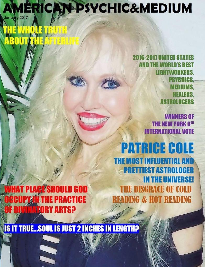 American Psychic & Medium Magazine. January 2017