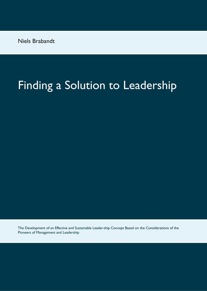Finding a Solution to Leadership