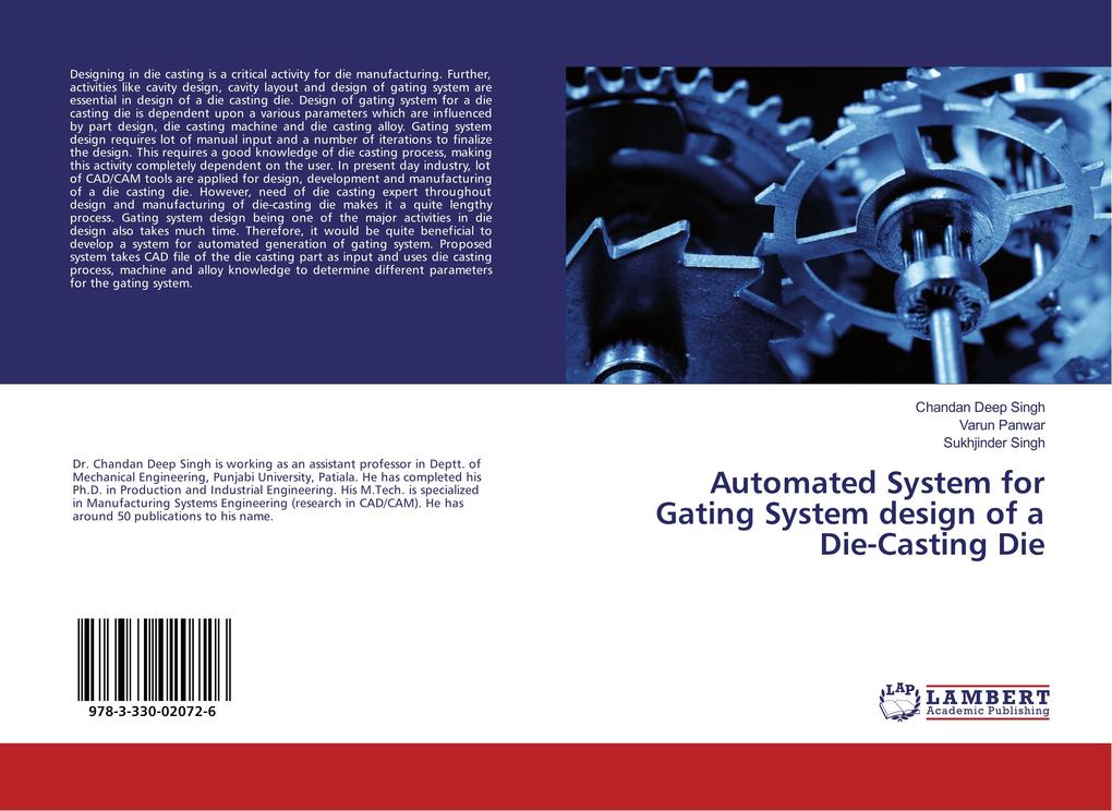 Automated System for Gating System design of a Die-Casting Die