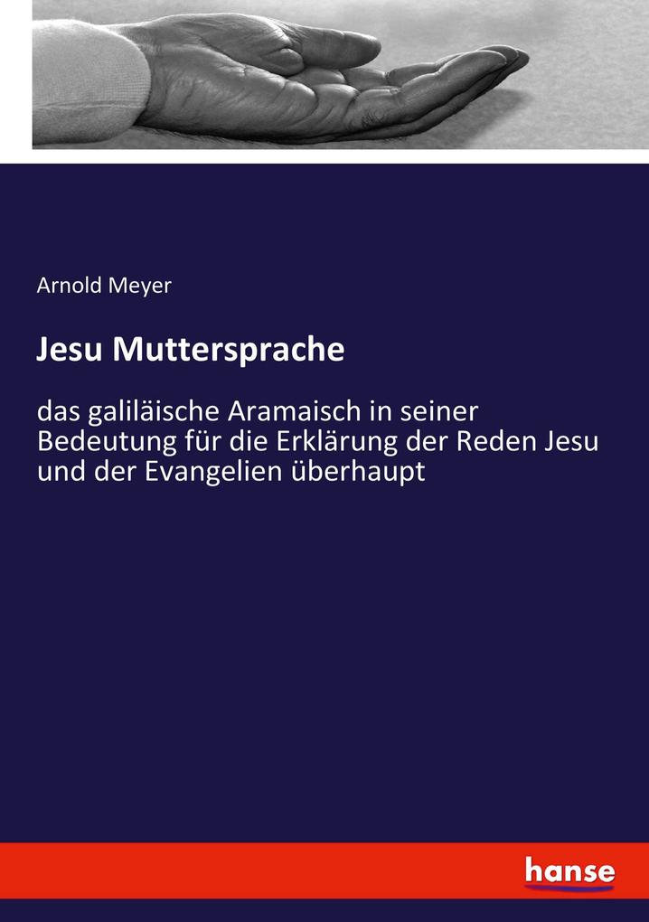 Jesu Muttersprache