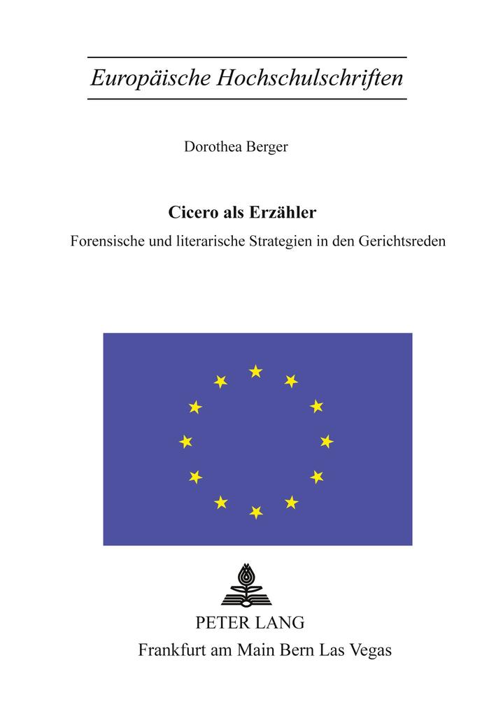 Cicero als Erzähler