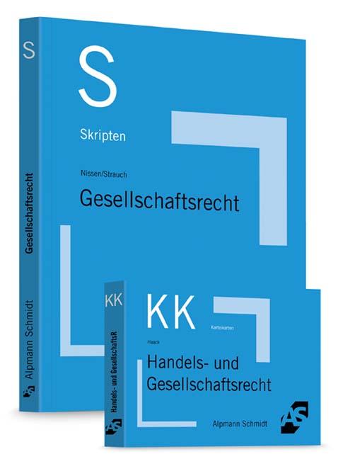Paket Alpmann Skript Gesellschaftsrecht + Haack Karteikarten Handels- und Gesellschaftsrecht