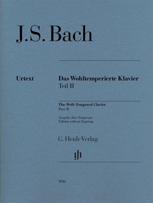 Bach Johann Sebastian - Das Wohltemperierte Klavier Teil II BWV 870-893