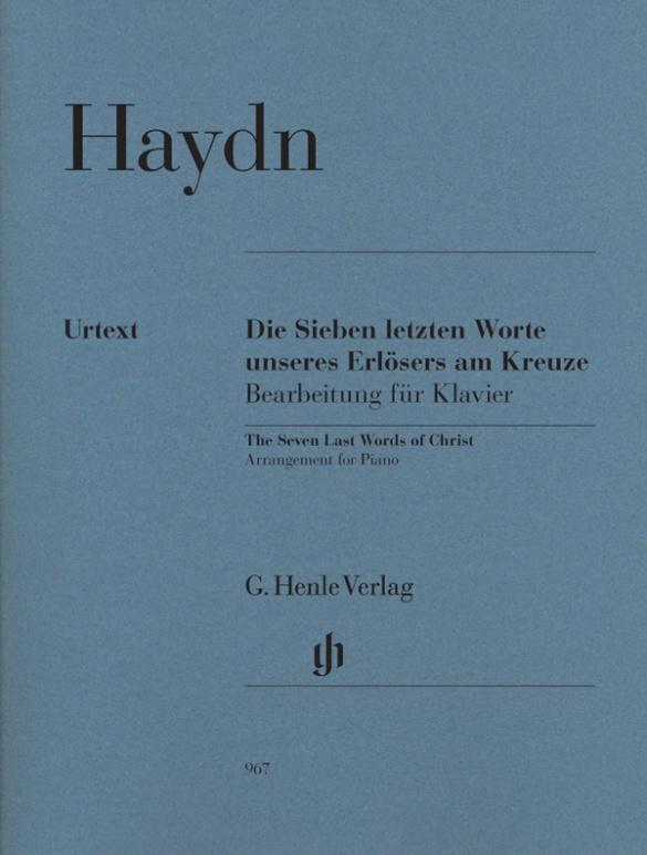 Haydn Joseph - Die Sieben letzten Worte unseres Erlösers am Kreuze Bearbeitung für Klavier