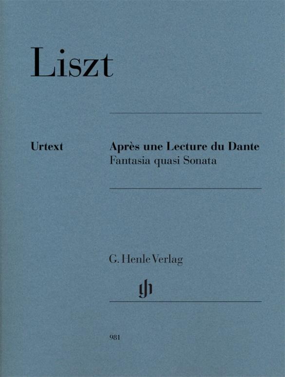 Liszt Franz - Après une Lecture du Dante - Fantasia quasi Sonata