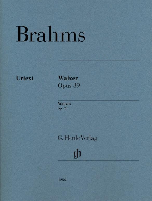 Brahms Johannes - Waltzes op. 39
