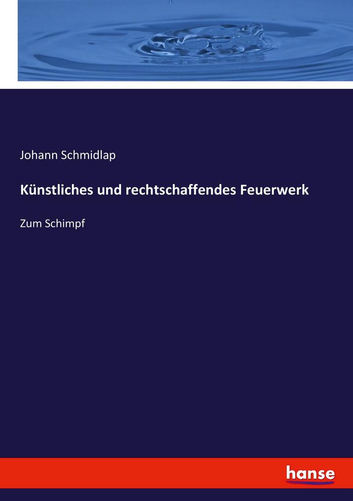 Künstliches und rechtschaffendes Feuerwerk