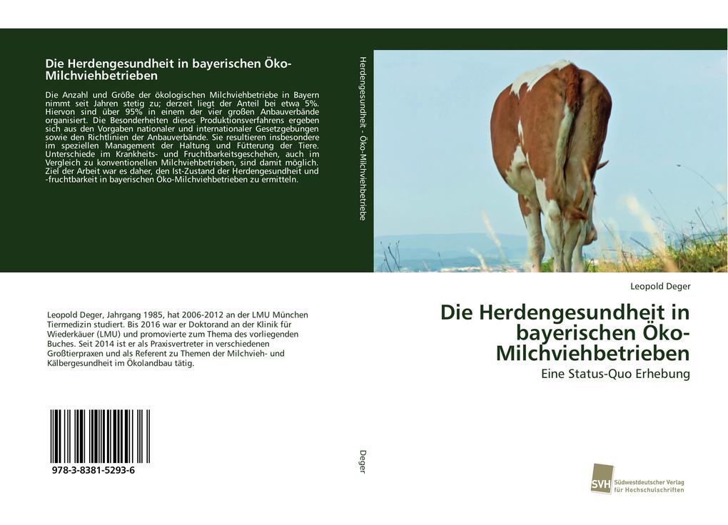 Die Herdengesundheit in bayerischen Öko-Milchviehbetrieben