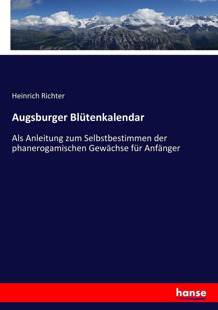 Augsburger Blütenkalendar