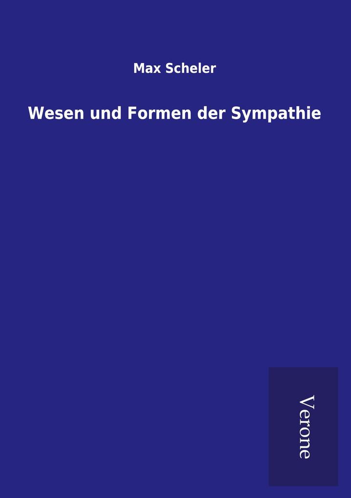 Wesen und Formen der Sympathie