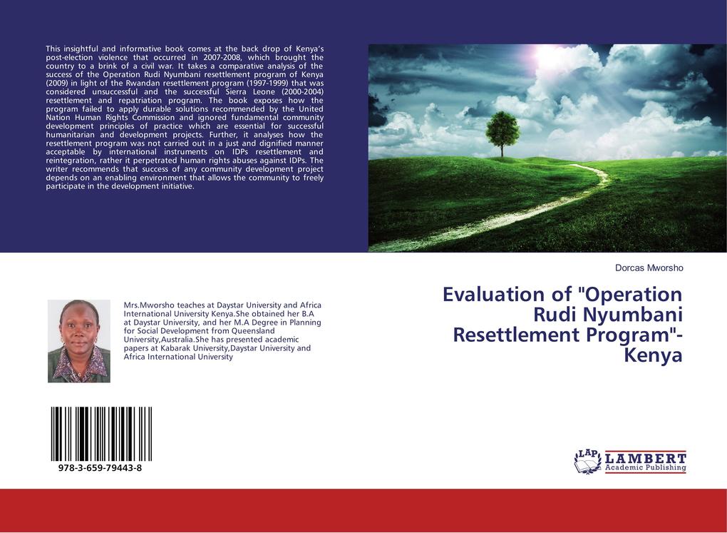 Evaluation of Operation Rudi Nyumbani Resettlement Program-Kenya