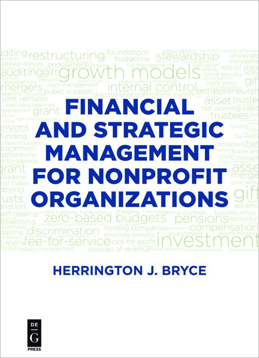 Financial and Strategic Management for Nonprofit Organizations Fourth Edition