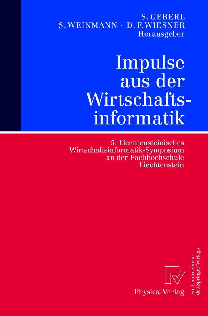 Impulse aus der Wirtschaftsinformatik