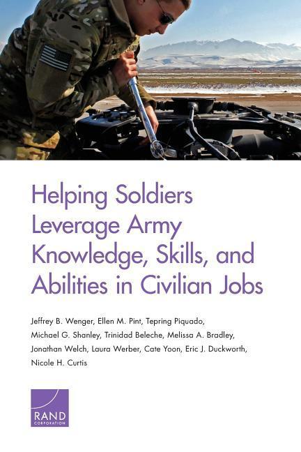 Helping Soldiers Leverage Army Knowledge Skills and Abilities in Civilian Jobs