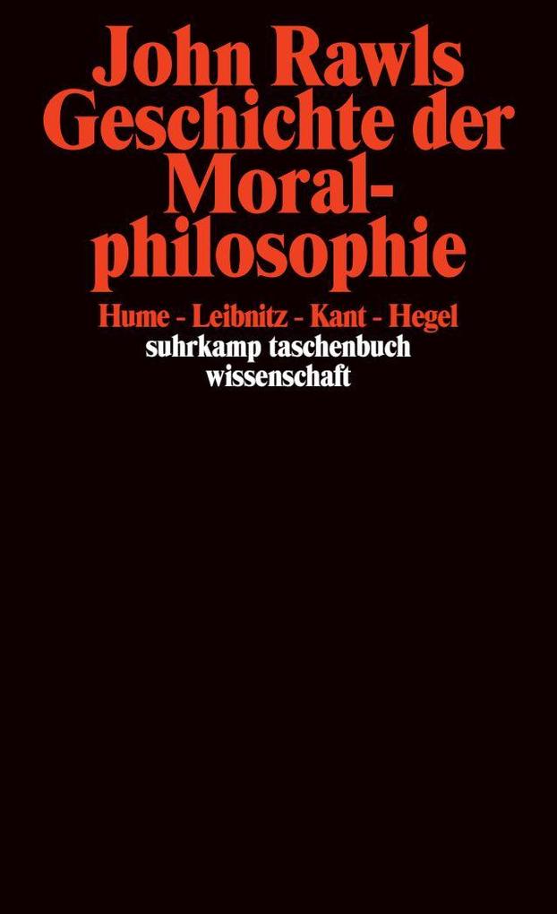Suhrkamp Verlag Geschichte Der Moralphilosophie