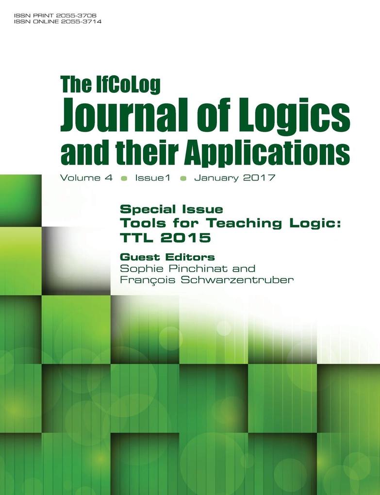 Ifcolog Journal of Logics and their Applications Volume 4 number 1