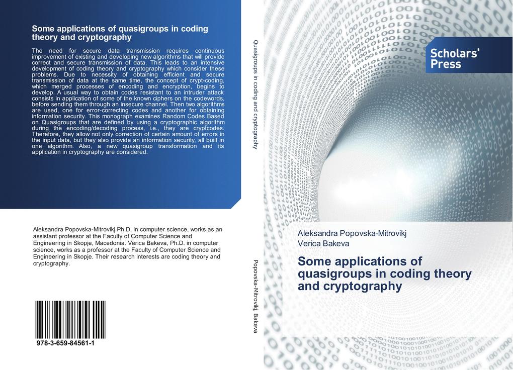 Some applications of quasigroups in coding theory and cryptography