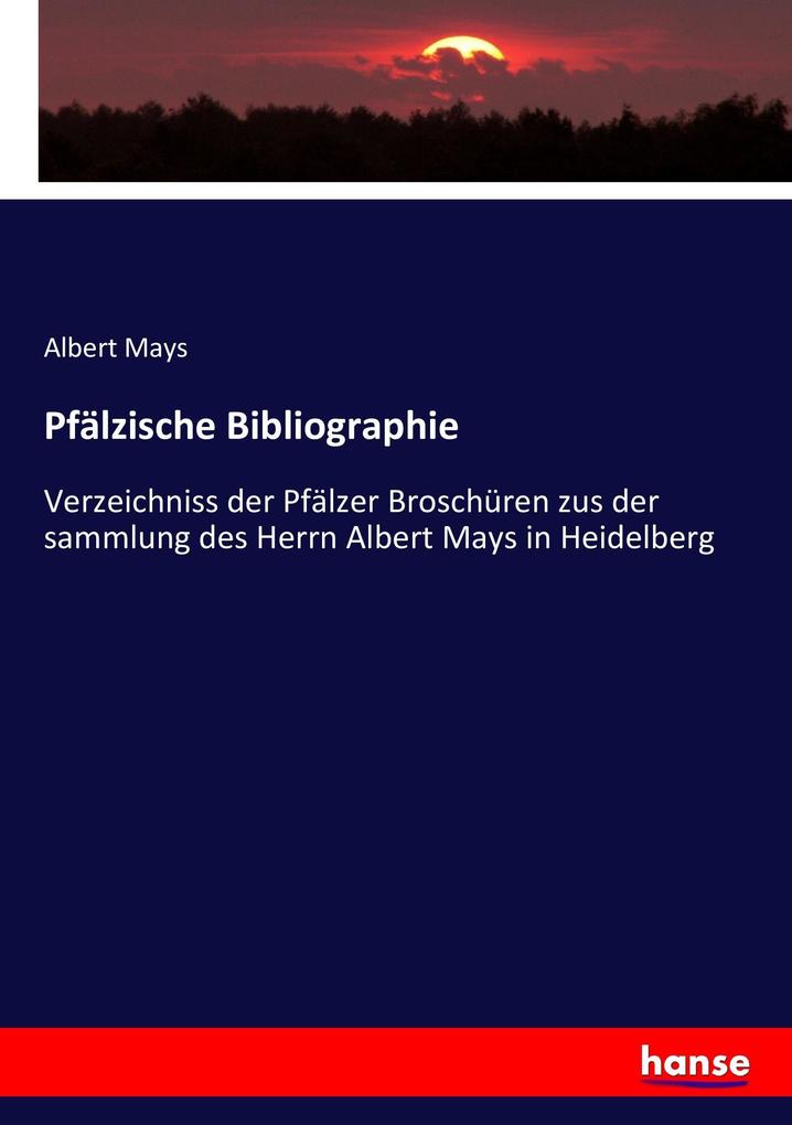 Pfälzische Bibliographie