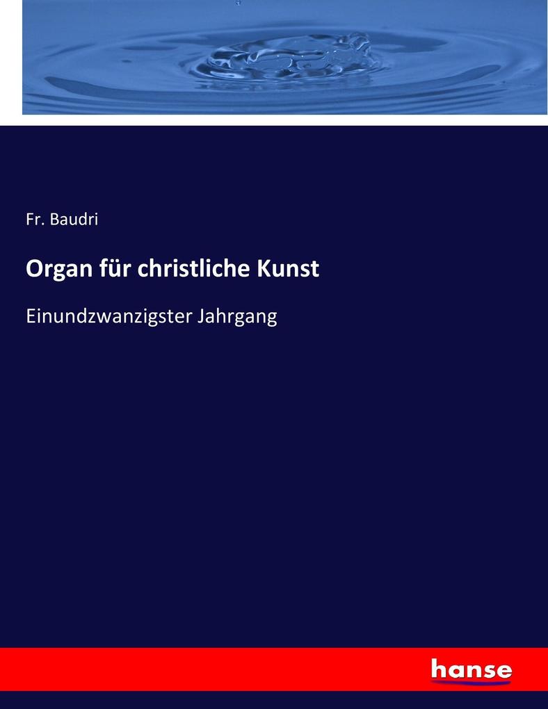 Organ für christliche Kunst