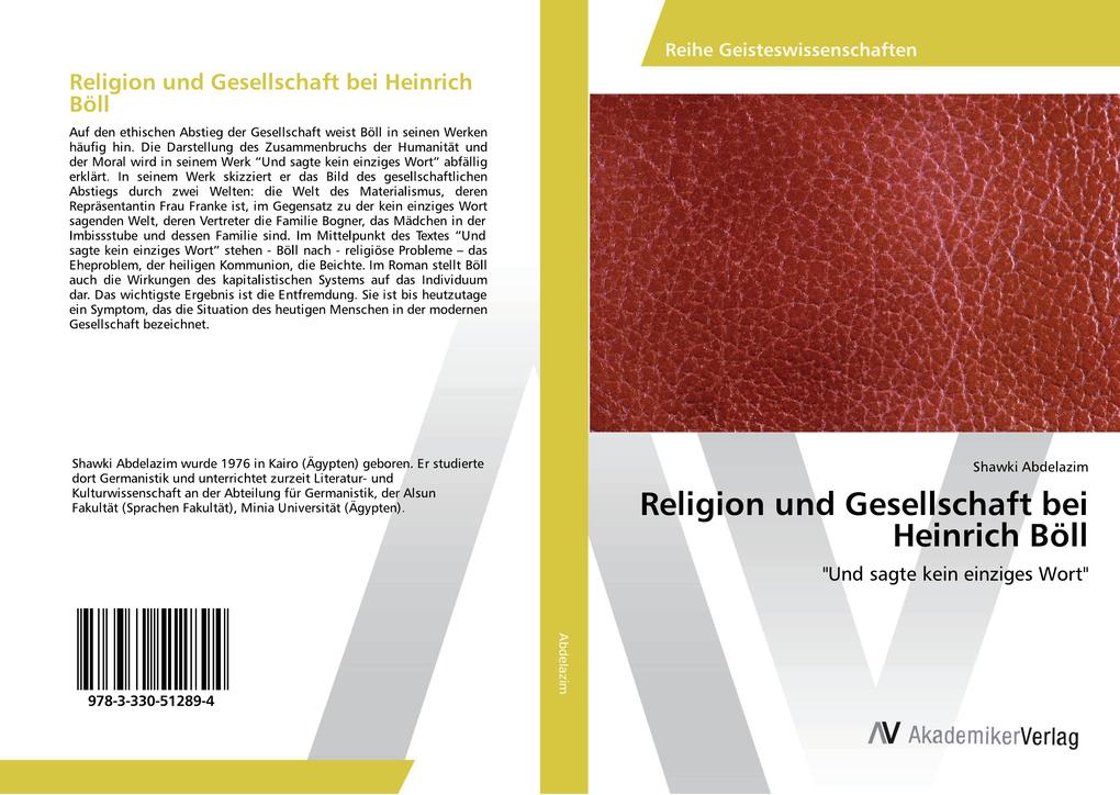 Religion und Gesellschaft bei Heinrich Böll