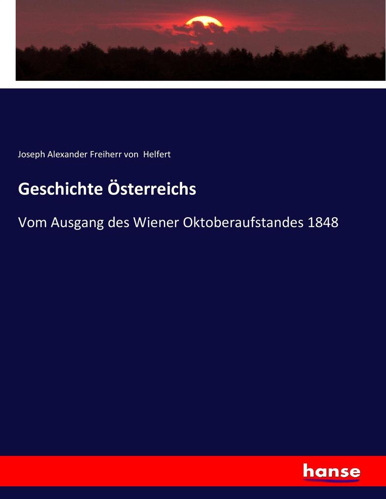 Geschichte Österreichs