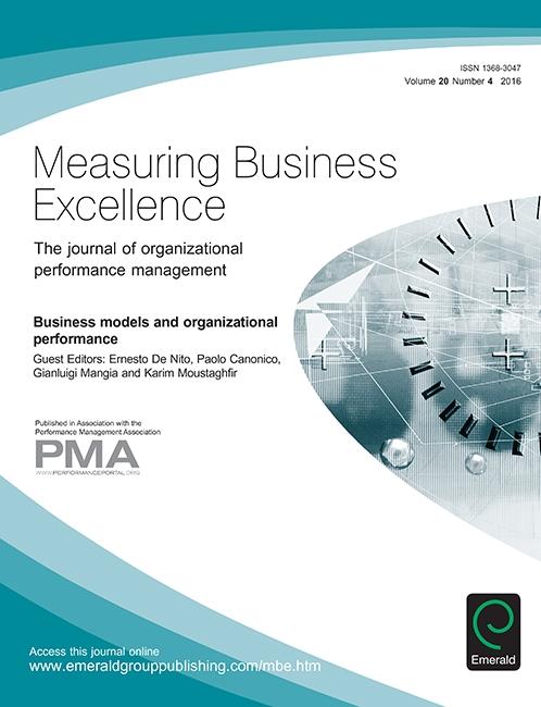 Business Models and Organizational Performance