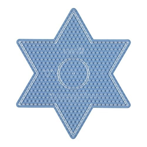 Hama 269 TR - Stiftplatte großer Stern Midi Perlen transparent
