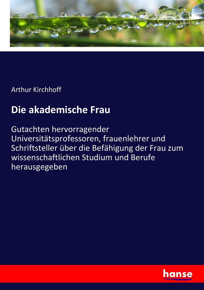 Die akademische Frau