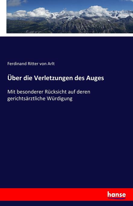 Image of Über die Verletzungen des Auges