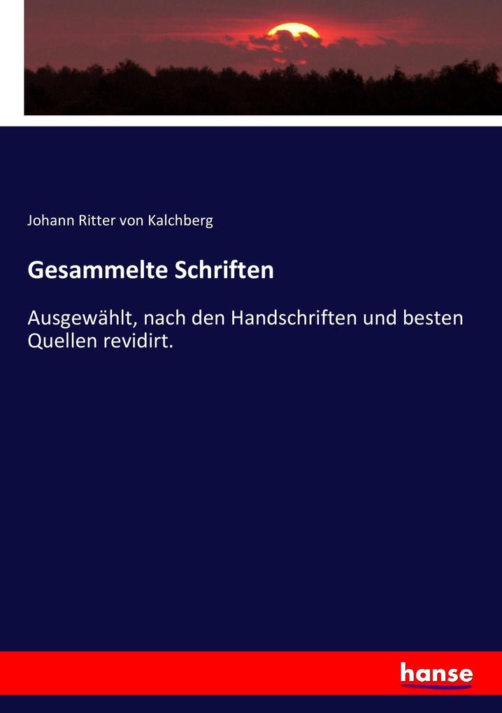 Gesammelte Schriften