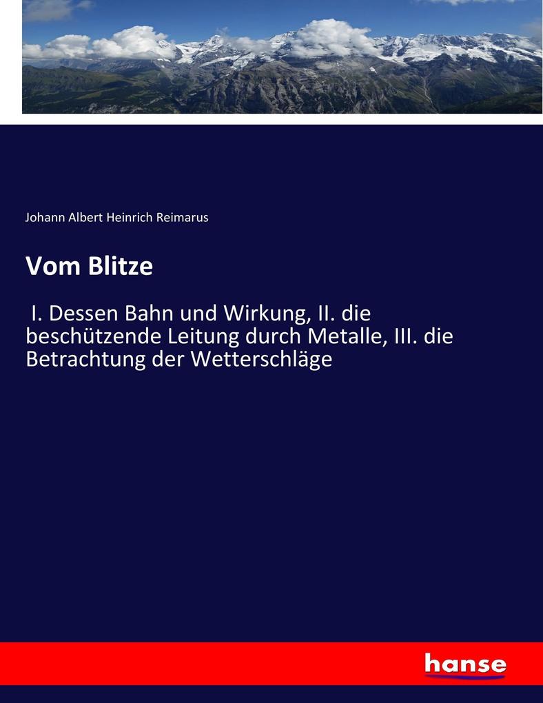 Vom Blitze