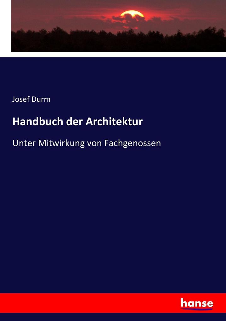 Handbuch der Architektur