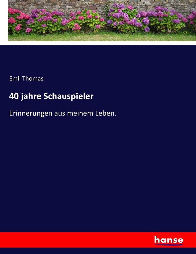 40 jahre Schauspieler