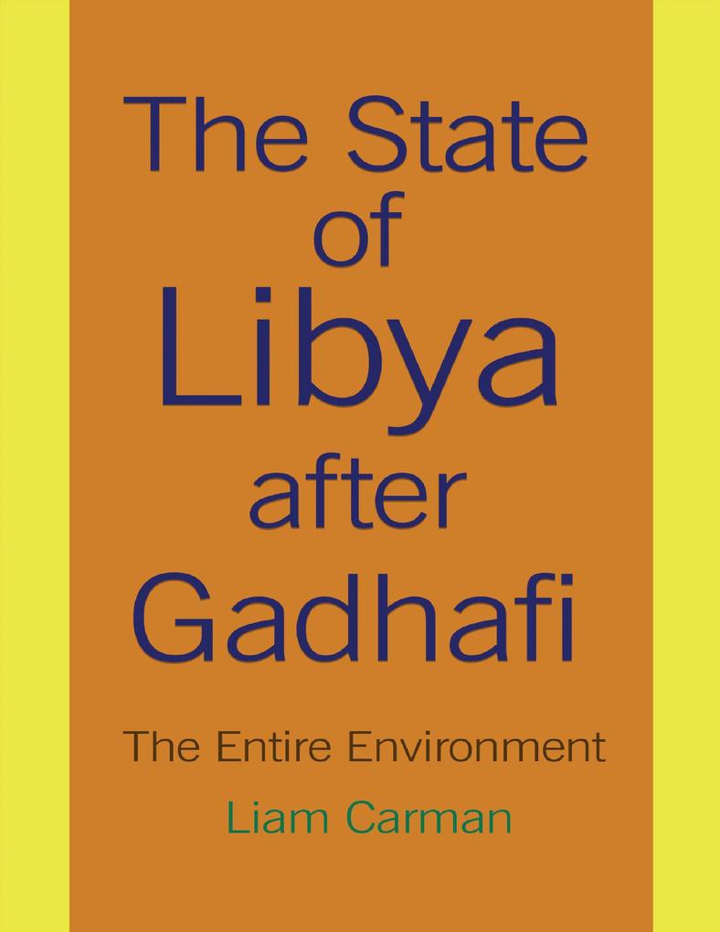 The State of Libya After Gadhafi