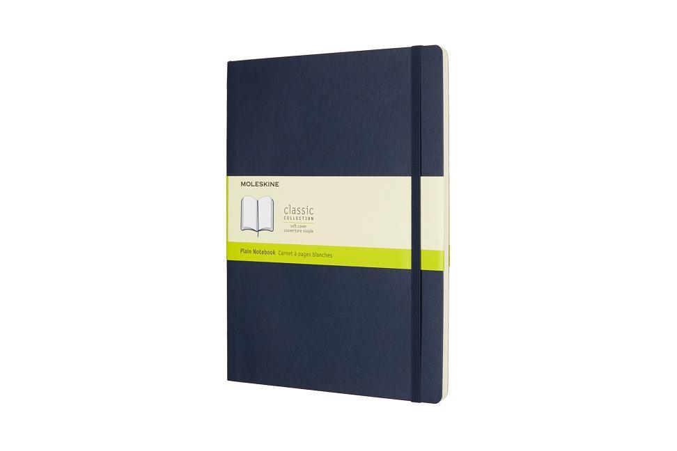 Moleskine Notizbuch Xlarge Blanko Soft Cover Saphir
