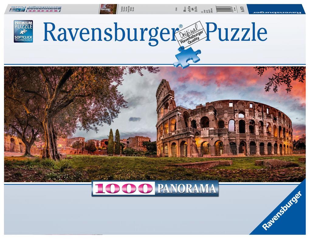 Colosseum im Abendrot 1000 Teile Puzzle