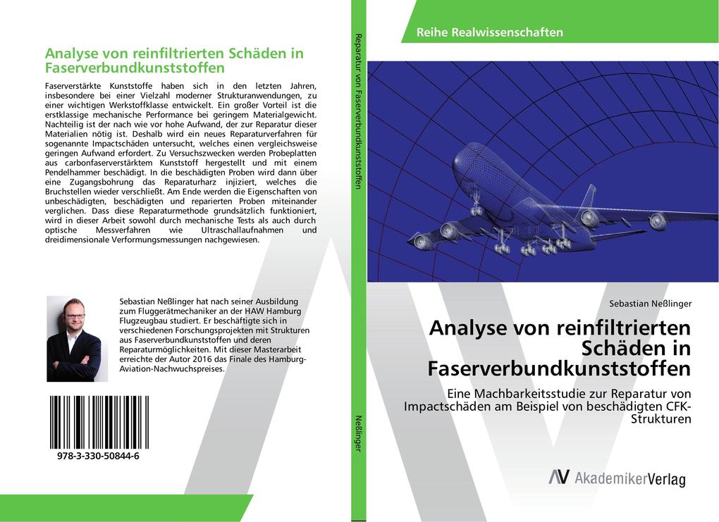 Analyse von reinfiltrierten Schäden in Faserverbundkunststoffen
