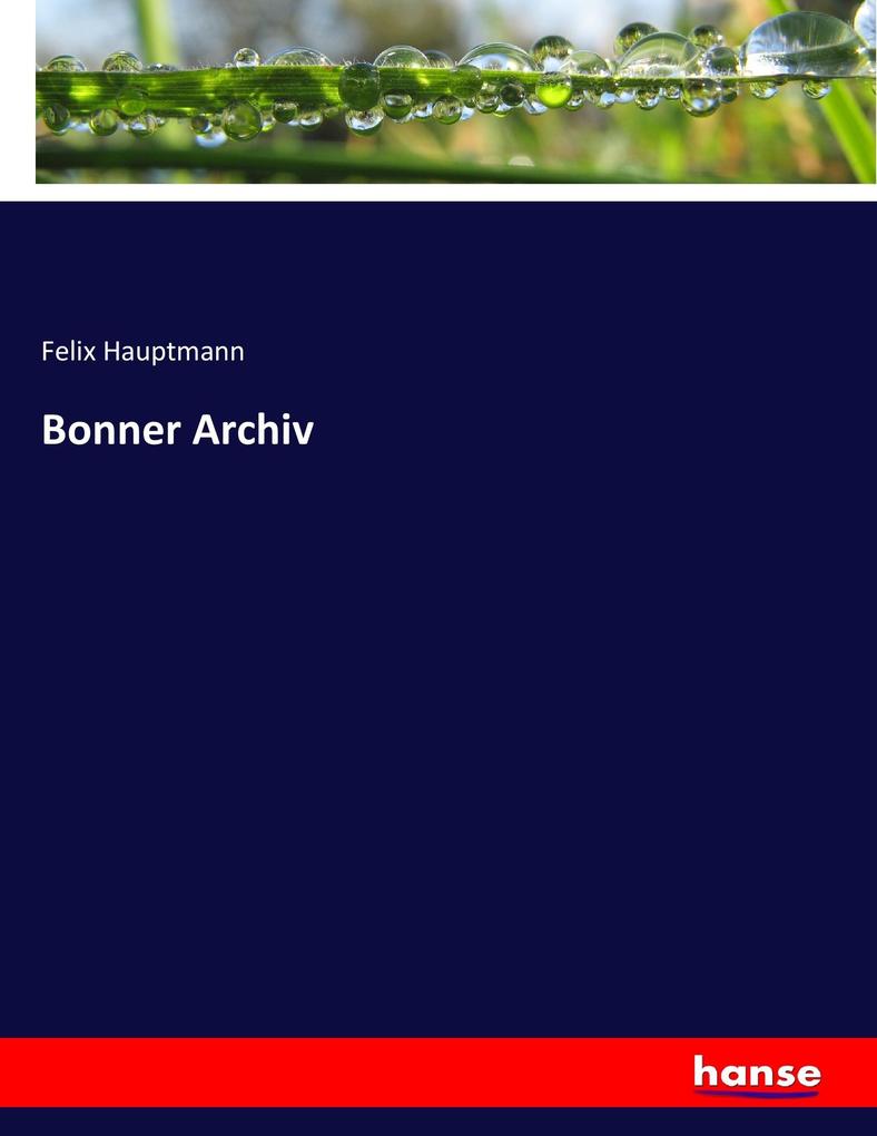 Bonner Archiv