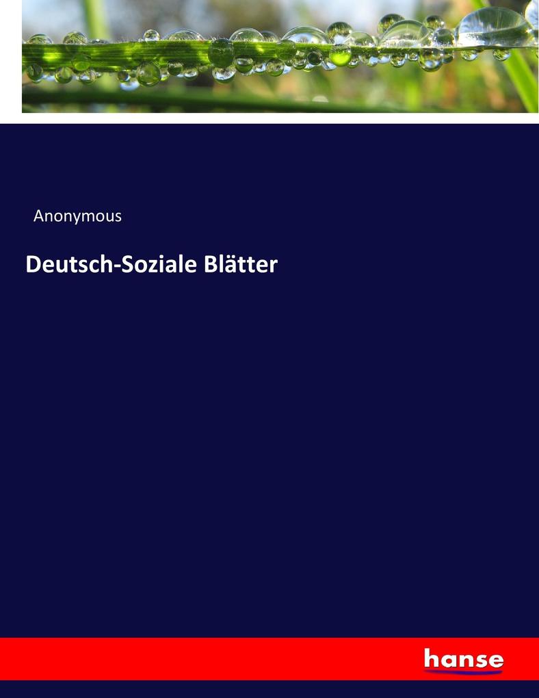 Deutsch-Soziale Blätter