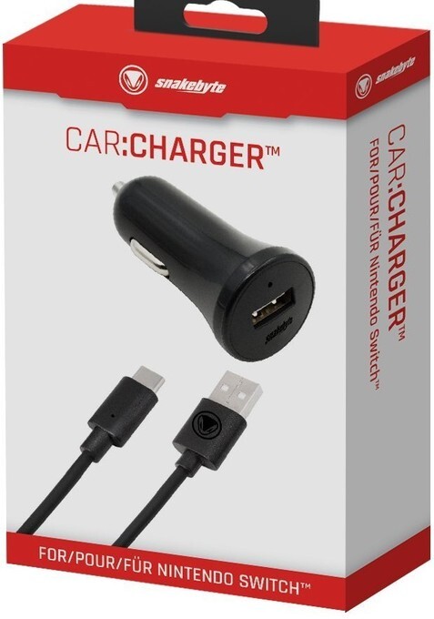 CAR:CHARGER - KFZ Ladegerät USB Typ C für Nintendo Switch NSW