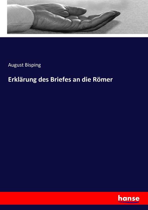 Erklärung des Briefes an die Römer