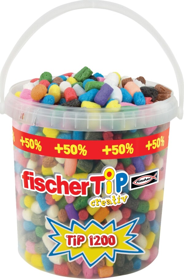 Fischertechnik 536150 - Fischer Creativ TiP 1200 + 50%