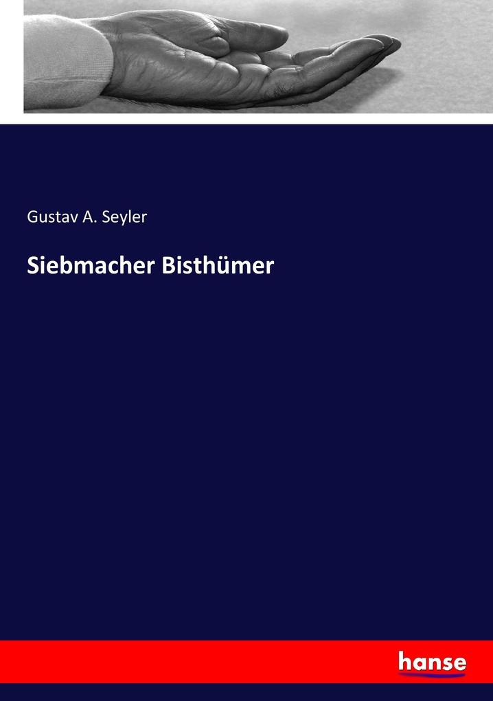 Siebmacher Bisthümer