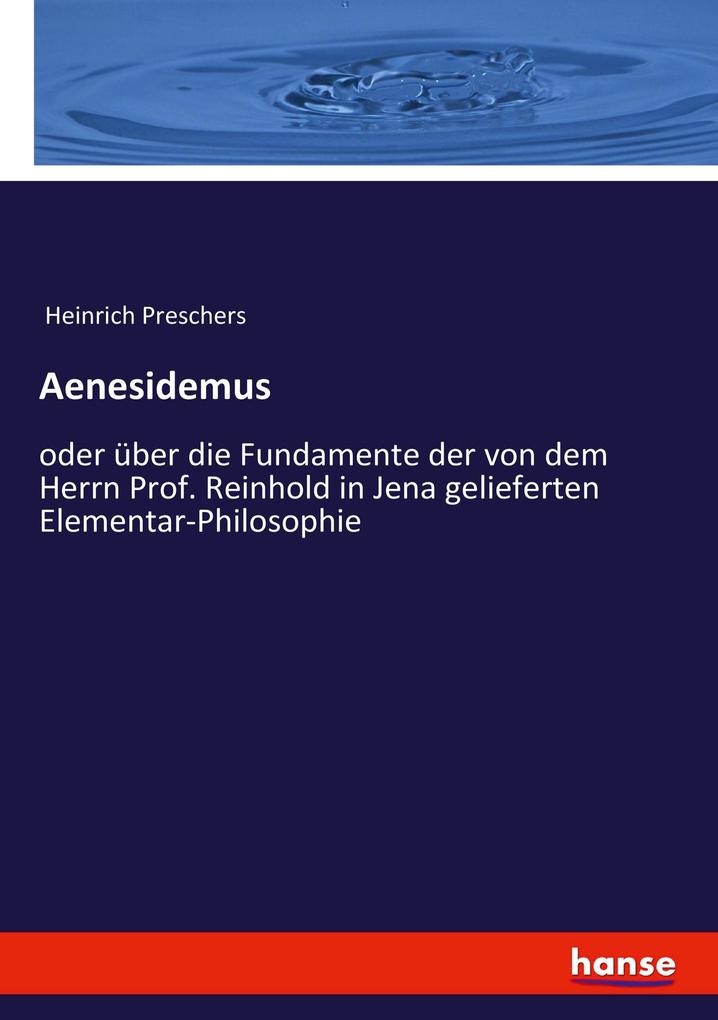 Aenesidemus