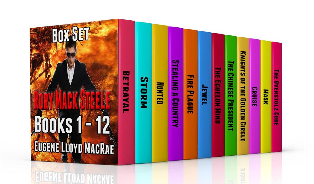 Box Set: Rory Mack Steele Thrillers Books 1-12 (A Rory Mack Steele Novel)