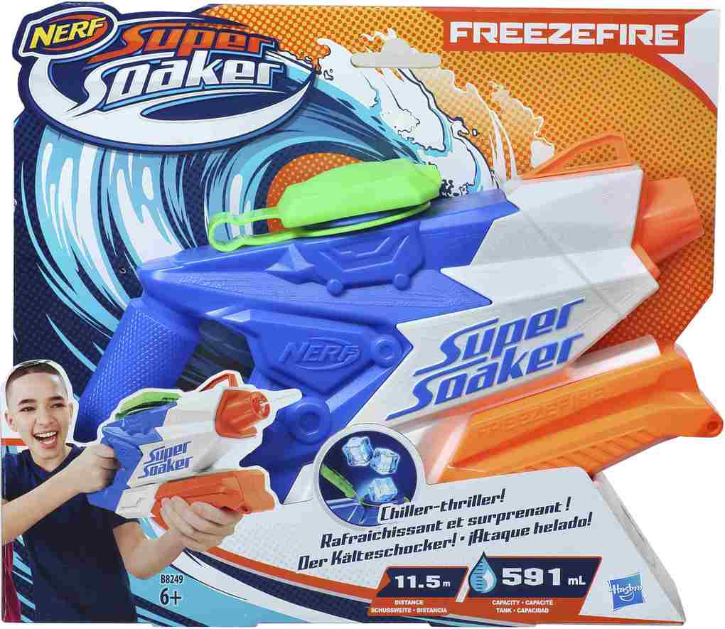 Image of HASBRO Super Soaker FreezeFire 2.0 Wasserblaster, Mehrfarbig