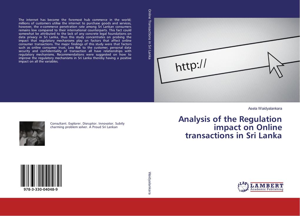 Analysis of the Regulation impact on Online transactions in Sri Lanka