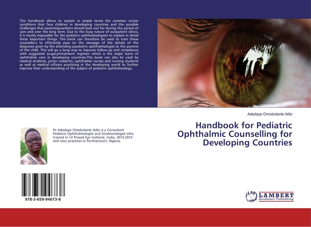 Handbook for Pediatric Ophthalmic Counselling for Developing Countries