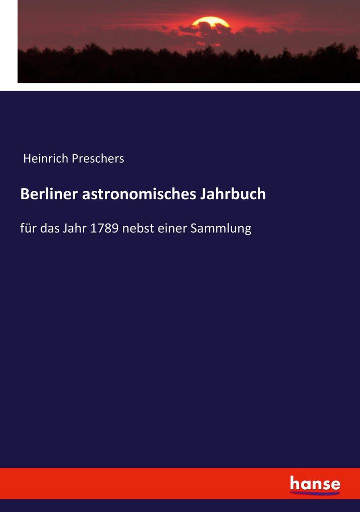 Berliner astronomisches Jahrbuch