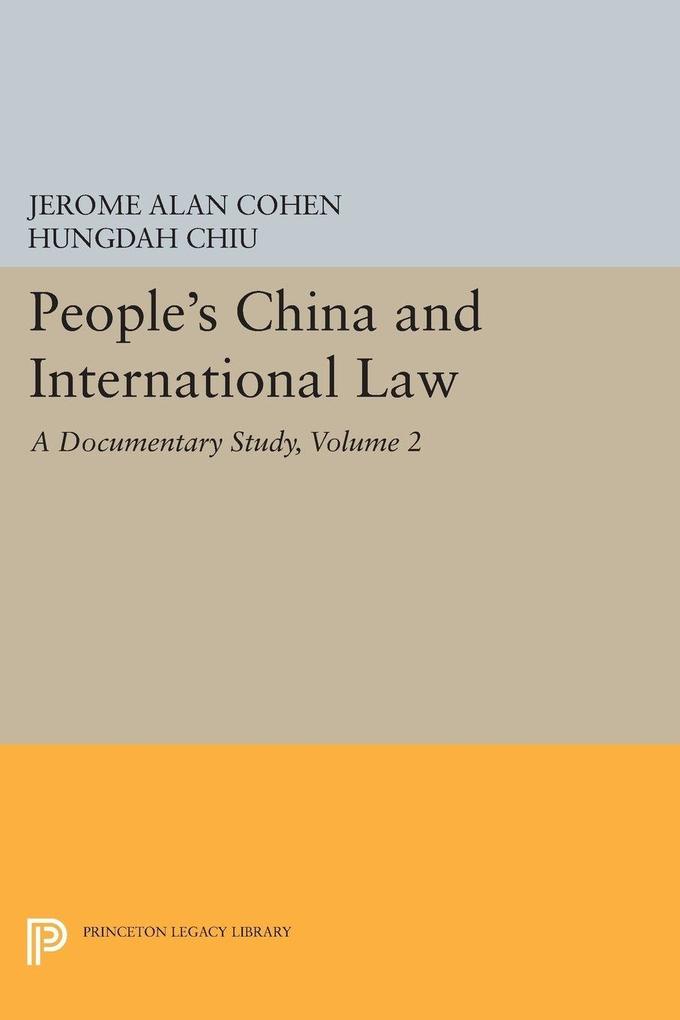 People's China and International Law Volume 2